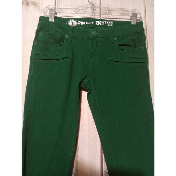 Project Eighteen Jeans Ladies‎ 27 Green Skinny - Picture 3 of 7